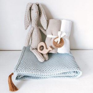 Zestaw prezentowy dla noworodka - chłopiec