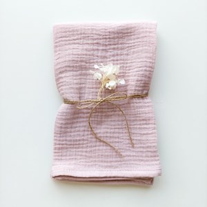 Pieluszka muślinowa - róż