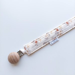 Zawieszka do smoczka i gryzaka - Suszone kwiaty